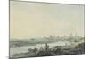 Cardiff from the South, C.1789-Julius Caesar Ibbetson-Mounted Giclee Print