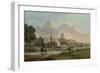 Cardiff from the West (Oil on Canvas)-Alexander Wilson-Framed Giclee Print