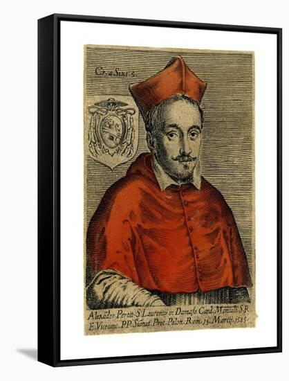 Cardinal Alexander Perett, 1585-null-Framed Stretched Canvas