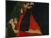 Cardinal and Nun (Liebkosung), 1912-Egon Schiele-Mounted Giclee Print