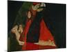 Cardinal and Nun (Liebkosung), 1912-Egon Schiele-Mounted Giclee Print