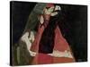 Cardinal and Nun (Tendernes), 1912-Egon Schiele-Stretched Canvas