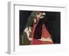 Cardinal and Nun (Tenderness)-Egon Schiele-Framed Premium Giclee Print