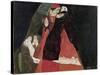 Cardinal and Nun (Tenderness)-Egon Schiele-Stretched Canvas