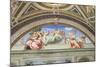 Cardinal and Theological Virtues, 1511, Raphael, 1483-1520-null-Mounted Giclee Print