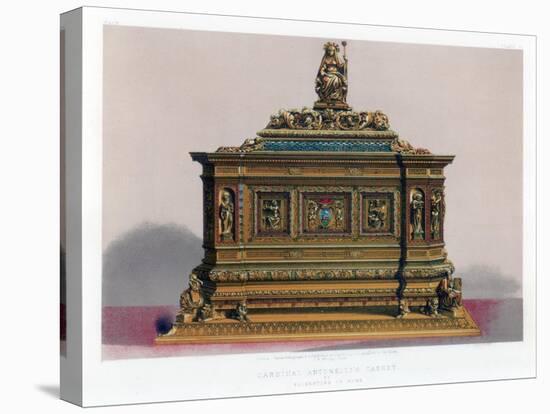 Cardinal Antonelli's Casket, 19th Century-John Burley Waring-Stretched Canvas