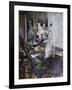 Cardinal Bernini in Painter's Room-Giovanni Boldini-Framed Giclee Print