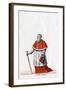 Cardinal Campeius, Costume Design for Shakespeare's Play, Henry VIII, 19th Century-null-Framed Giclee Print