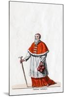 Cardinal Campeius, Costume Design for Shakespeare's Play, Henry VIII, 19th Century-null-Mounted Giclee Print
