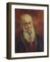 Cardinal Charles Lavigerie (1825-92) Archbishop of Algeria (Oil on Canvas)-French School-Framed Giclee Print