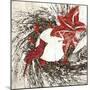 Cardinal Christmas I-Color Bakery-Mounted Giclee Print