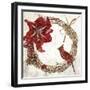 Cardinal Christmas II-Color Bakery-Framed Giclee Print