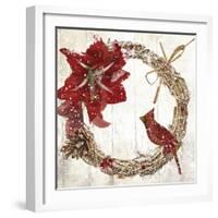 Cardinal Christmas II-Color Bakery-Framed Giclee Print