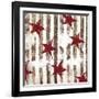 Cardinal Christmas IV-Color Bakery-Framed Giclee Print
