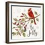 Cardinal Christmas VII-Silvia Vassileva-Framed Photographic Print