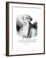 Cardinal Claude Longwy-null-Framed Giclee Print