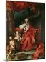 Cardinal De Bouillon (1643-1715) Opening the "Holy Door," 1708-Hyacinthe Rigaud-Mounted Giclee Print