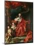 Cardinal De Bouillon (1643-1715) Opening the "Holy Door," 1708-Hyacinthe Rigaud-Mounted Giclee Print
