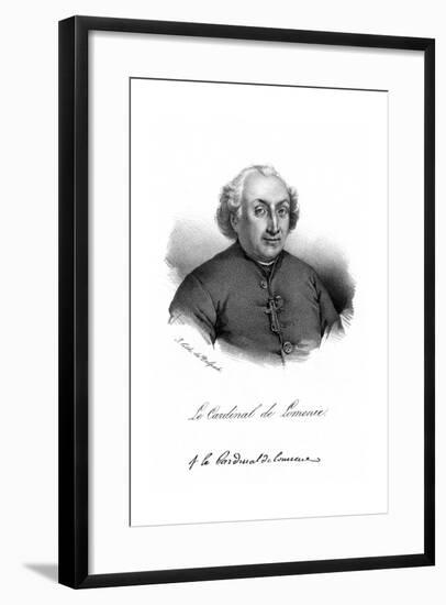 Cardinal Etienne Lomenie-null-Framed Giclee Print