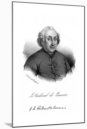 Cardinal Etienne Lomenie-null-Mounted Giclee Print