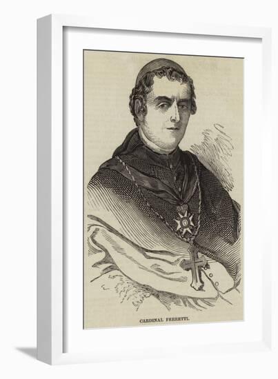 Cardinal Ferretti-null-Framed Giclee Print