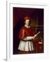 Cardinal Giulio Spinola, C.1675 (Oil on Canvas)-Jacob Ferdinand Voet-Framed Giclee Print