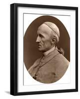 Cardinal Henry Edward Manning, Archbishop of Westminster, 1876-Lock & Whitfield-Framed Photographic Print