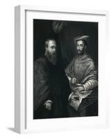 Cardinal Hippolito De Medici and Sebastiano Del Piombo-Sebastiano del Piombo-Framed Giclee Print