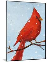 Cardinal I-Phyllis Adams-Mounted Art Print