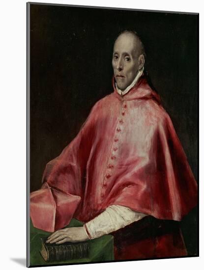 Cardinal Juan De Tavera (D. 1545), Founder of the Tavera Hospital-El Greco-Mounted Giclee Print