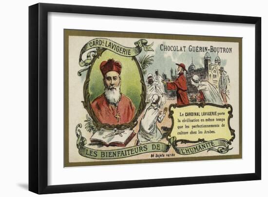 Cardinal Lavigerie, French Archbishop of Carthage and Algiers-null-Framed Giclee Print