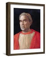 Cardinal Lodovico Trevisano-Andrea Mantegna-Framed Giclee Print