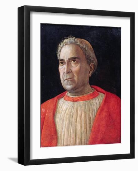 Cardinal Lodovico Trevisano-Andrea Mantegna-Framed Giclee Print