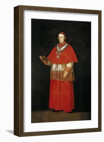 Cardinal Luis Maria De Bourbon Y Vallabriga, after 1800-Francisco de Goya-Framed Giclee Print