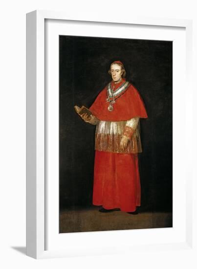 Cardinal Luis Maria De Bourbon Y Vallabriga, after 1800-Francisco de Goya-Framed Giclee Print