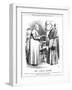 Cardinal Manning and Pope-John Tenniel-Framed Art Print