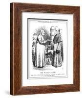 Cardinal Manning and Pope-John Tenniel-Framed Art Print