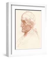 Cardinal Manning, C1857-1903-Alphonse Legros-Framed Giclee Print