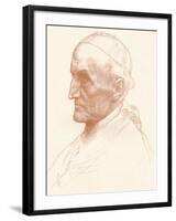 Cardinal Manning, C1857-1903-Alphonse Legros-Framed Giclee Print