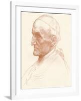 Cardinal Manning, C1857-1903-Alphonse Legros-Framed Giclee Print