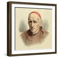 Cardinal Manning-English School-Framed Giclee Print