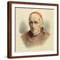 Cardinal Manning-English School-Framed Giclee Print