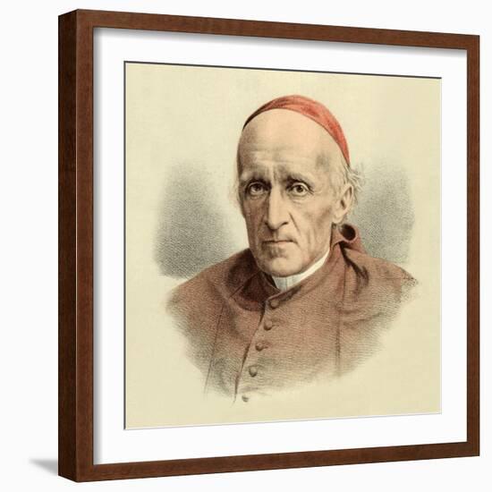 Cardinal Manning-English School-Framed Giclee Print