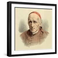 Cardinal Manning-English School-Framed Giclee Print