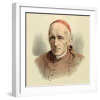 Cardinal Manning-English School-Framed Giclee Print