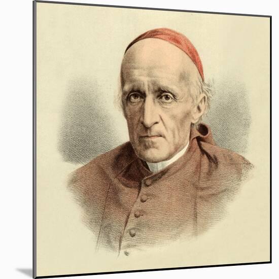 Cardinal Manning-English School-Mounted Giclee Print