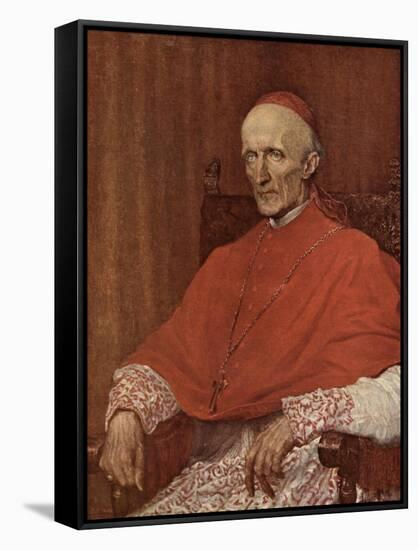 Cardinal Manning-George Frederick Watts-Framed Stretched Canvas