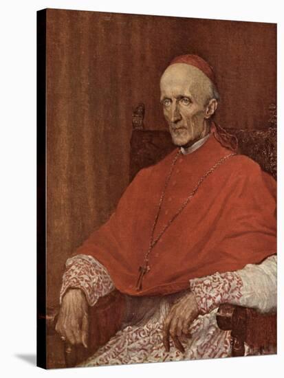 Cardinal Manning-George Frederick Watts-Stretched Canvas