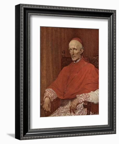 Cardinal Manning-George Frederick Watts-Framed Giclee Print