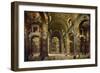 Cardinal Melchior De Polignac Visiting the Basilica of Saint Peter in Rome-Giovanni Paolo Panini-Framed Giclee Print